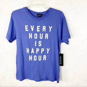 [Wildfox] Always Happy Hour Keke Comfy Tee
